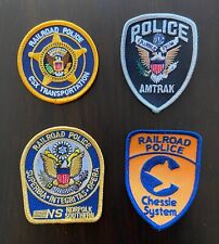 4 - NEW Railroad police patches  picture