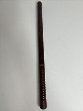 Vintage Wooden Police Baton 23-1/2 Inch Collectible Brown picture