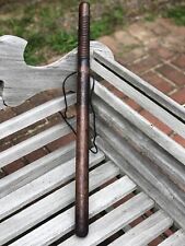 ANTIQUE CIRCA 1930 S POLICE WOODEN NIGHT STICK picture