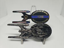 Enterprise E Police Thin Blue Line Challenge Coin similar to Star Trek picture