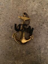 Early 1900’s authentic navy chief anchor picture
