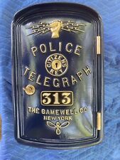 Original Gamewell Police Call Box Citizen’s Key Version Heavy Cast Iron picture