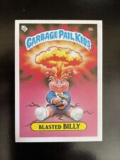 1985 GARBAGE PAIL KIDS GPK SERIES 1 UK MINI BLASTED BILLY 8b (CL) picture