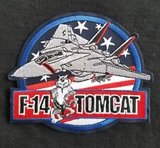  U.S.N Navy F-14 FIGHTER JET NAVY TOMCAT Military  JACKET VEST Patch  picture