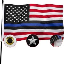 blue lives matters  law enforcement flag picture