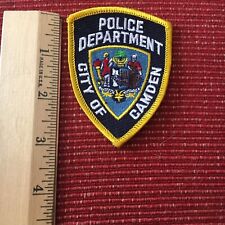 Camden New Jersey Police HAT SIZE Patch picture