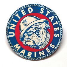 United States Marines Bulldog Fridge Magnet Vintage Style picture