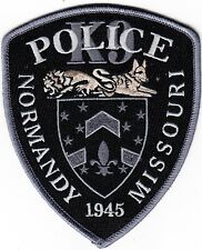 MISSOURI - NORMANDY POLICE DEPARTMENT   K-9   Patch      ~ NEW ISSUE ~ picture