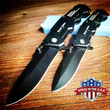 Spring Assisted Folding Knife Tactical Survival Hunting Camping Military Knives picture