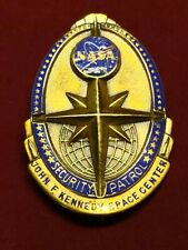 1st Generation NASA Security Patrol Badge John F. Kennedy Space Center  Obsolete picture