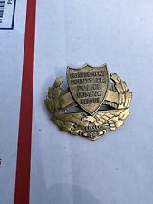 Vintage obsolete Montgomery County PA combat League Badge picture