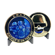 A-007 SWAT OPERATOR police challenge coin Thin Blue Line NYPD LAPD CHICAGO FBI C picture