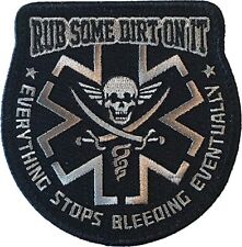 Rub Some Dirt On It - SWAT - Embroidered Morale Patch picture