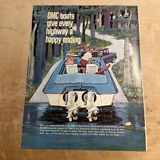 1963 OMC Boats Outboard Marine Corp OMC 17 Color Brochure Advertising Vintage Ad picture