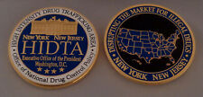 HIDTA High Intensity Drug Trafficking Area NY/NJ CHALLENGE COIN police picture