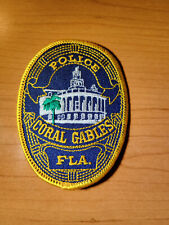 Coral Gables  FL Police  Patch picture
