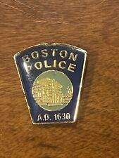 Boston police badge pin picture