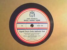Learn Morse Code: Armed Forces Institute Basic Radio Code (1942) 3 Audio CD s picture