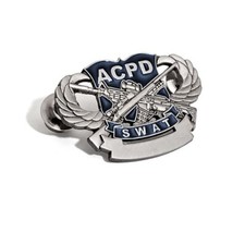 ACPD SWAT ATLANTIC CITY POLICE DEPARTMENT LAPEL BADGE PIN picture