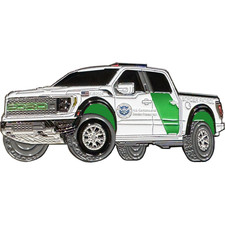 BL17-020 CBP Border Patrol Pickup Truck Police Challenge Coin FJB 2024 picture