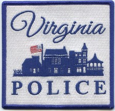 VIRGINIA ILLINOIS POLICE PATCH picture