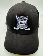 Boston Police A-7 PAL Hockey Hat Cap 2019 East Boston Black Embroidered picture