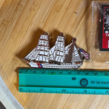 US Coast Guard Training Center Cape May US Navy Eagle Anchor Ship Challenge Coin picture