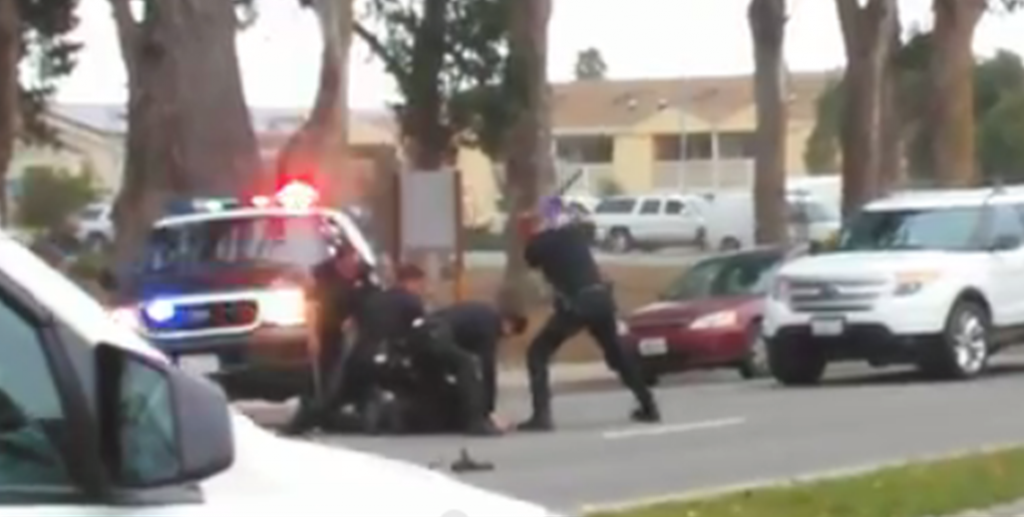 Video Shows Ca Officers Tase Beat Mentally Ill Man With Batons