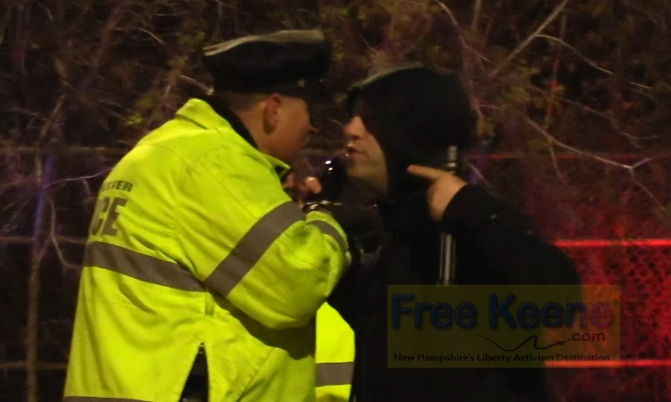 Manchester Police's Robert Harrington Threatens, Arrests Think Penguin's Chris Waid