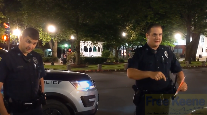 KPD Officers Tim Richmond and Jake Laporte, just following orders.